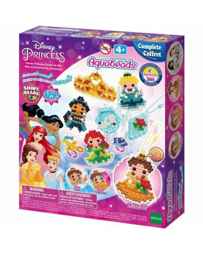 Aquabeads Mes Princesses Disney : Kit d'Accessoires DIY, Crée Tes Propres Bijoux

