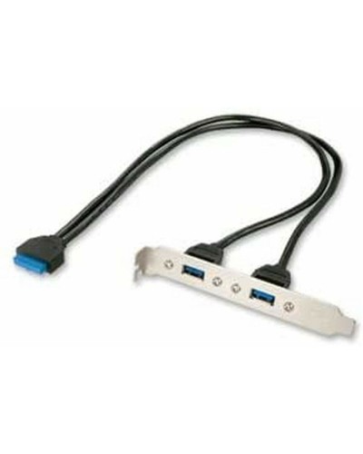 LINDY USB 2.0 Type A Male to Mini-B 5 Pin Cable - Multicoloured - Charge & Data
