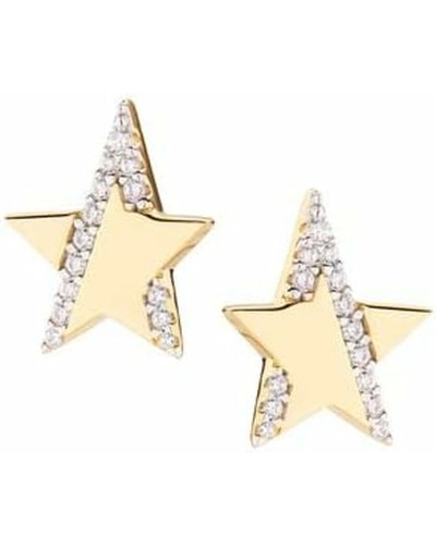 Amen Boucles d'Oreilles Femme ESTLGBZ, Pendants Lumineux avec Zircons
