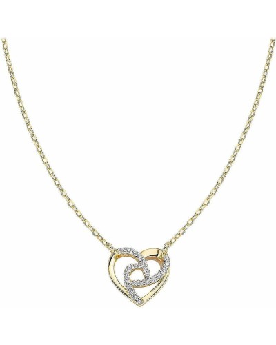 Amen Halskette für Damen CLHHGBZ - Silber 925, Zirkonia - Elegant und Raffiniert
