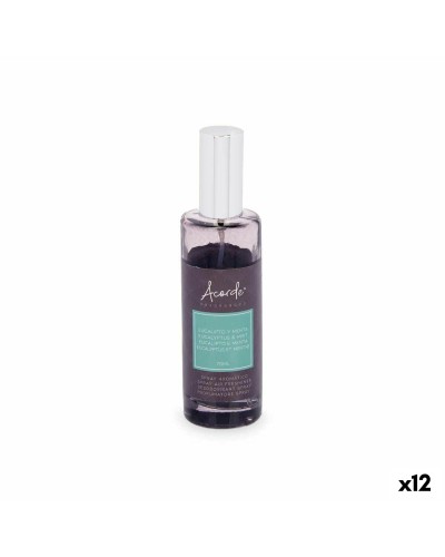 Diffusore Spray per Ambienti Eucalipto e Menta | 70 ml | 12 Unità | Freschezza Aromatica