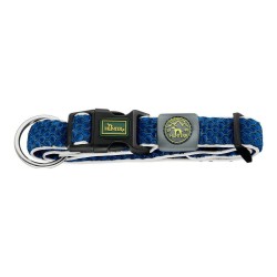 Hunter Hundehalsband Draht Blau Größe L (40-60 cm), Blau
