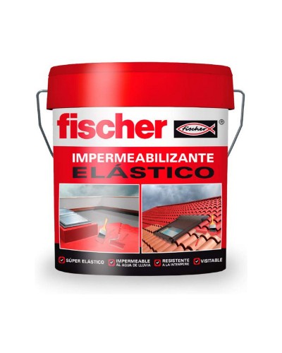 Imperméabilisant Fischer Rouge 4 Litres, Protection Surfaces Extérieures
