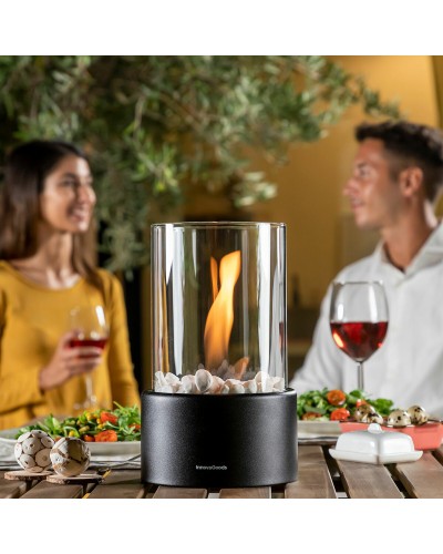 Cheminée de Table Heatfir InnovaGoods : Style et Chaleur pour Intérieur et Extérieur
