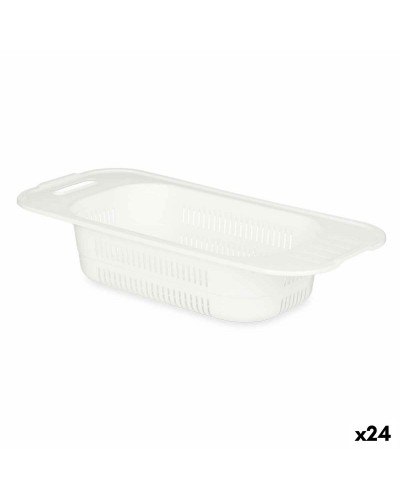 Uitwringbaar Wit Plastic 47 x 9,5 x 22 cm (24 Stuks)