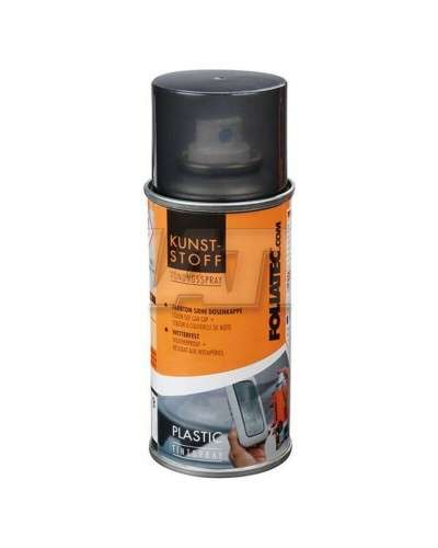 Spraymaali Foliatec 21010 Musta/Harmaa Muovinen Musta