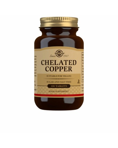 Chelated Copper Solgar   100 Units