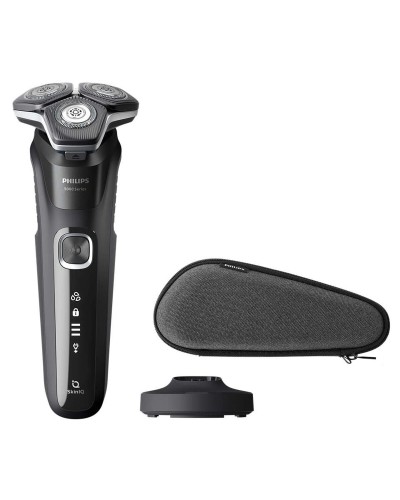 Philips Series 5000 Rasoir Électrique Wet & Dry - Tondeuse Barbe + Étui
