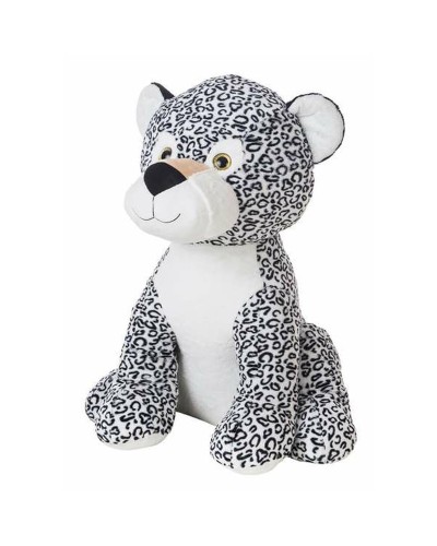 Knuffel Jeni Luipaard Grijs 80 cm
