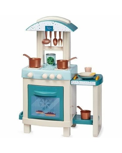 Ecoiffier Cucina Giocattolo Azure Green: Fornello, Lavello, Accessori
