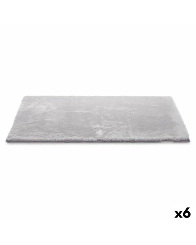 Gray Shaggy Modern Rug (6 Pieces) 60x90cm
