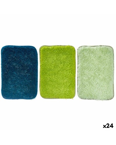 Alfombra Verde Rectangular 40x60cm (24 Piezas) - Revestimiento de Suelo Práctico y Decorativo
