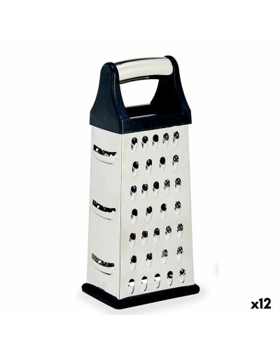 Râpe 21,5 cm en ABS et TPR, Acier Inoxydable Noir Argenté
