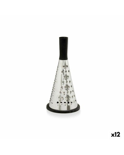 Rivjärn Svart Silvrig Rostfritt stål ABS TPR 11,5 x 24,5 x 11,5 cm (12 antal)