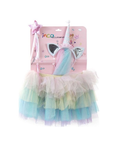 Inca Multicolour Unicorn Tutu 24-36 Months (3pc) - Ballerina/Party
