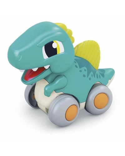 Dinosaurio de Muelle Verde, Juguete Mecánico 13cm - ¡Diversión Asegurada!
