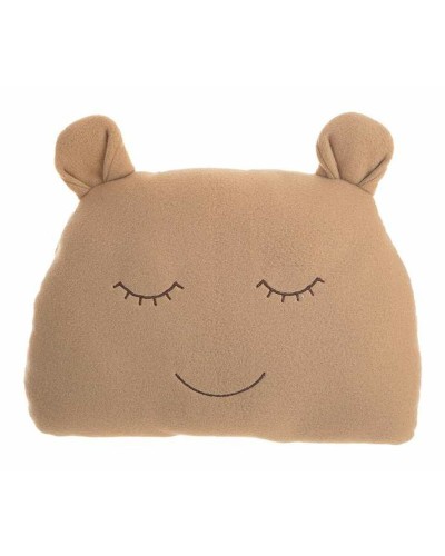 Kussen Beer Knuffel 35 x 29 cm Bruin