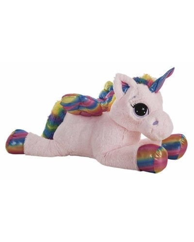 Creaciones Llopis Peluche Licorne Arc-en-ciel 60cm - Doux et Câlin
