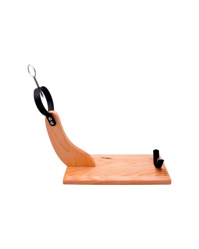Wooden Ham Holder EDM Brown | 41 x 44 cm | Perfect for Cold Cuts and Cured Meats
