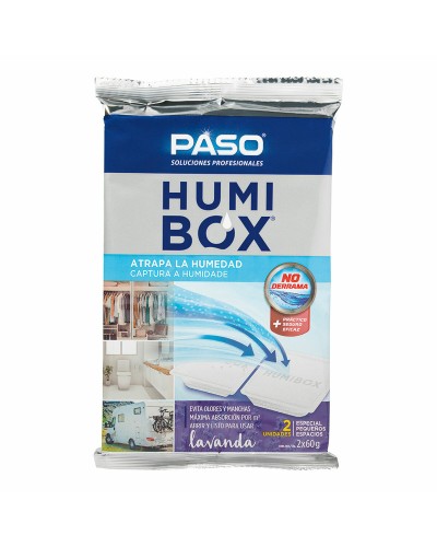 Anti-vochtigheid Paso humibox Lavendel (10 Stuks)