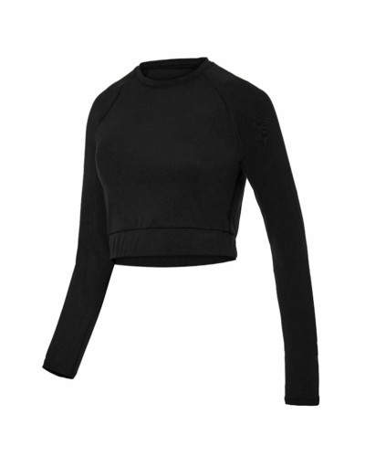 Joluvi Maglia Termica Donna Nera Maniche Lunghe - Ideale Trekking
