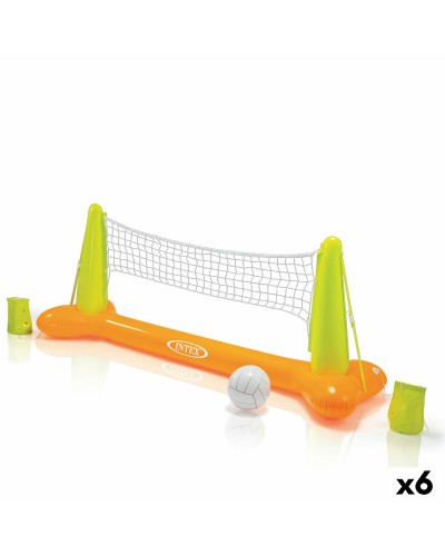 Beachvolleybalset Intex 239 x 91 x 64 cm (6 Stuks)