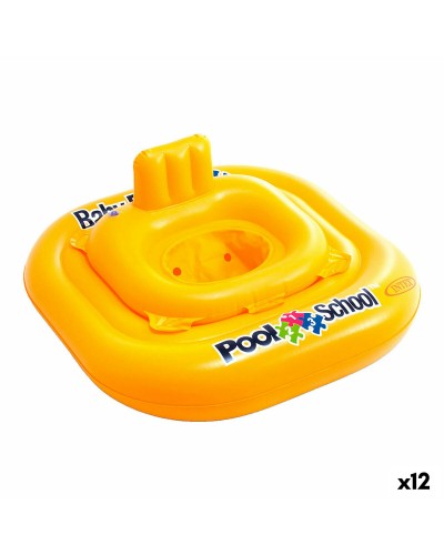 Intex Flotador Bebé Amarillo - Salvavidas 79cm - Piscina y Mar (x12)
