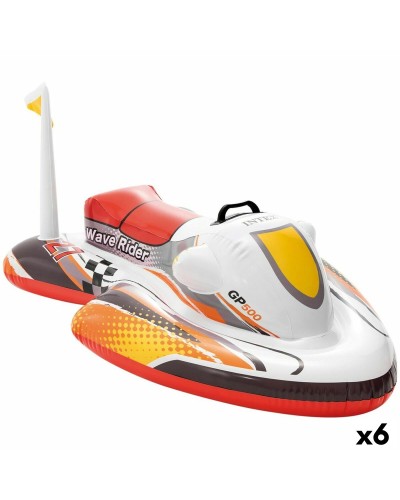 Puhallettava allaspatsas Intex Wave RIder Moottoripyörä 117 x 58 x 77 cm (6 osaa)