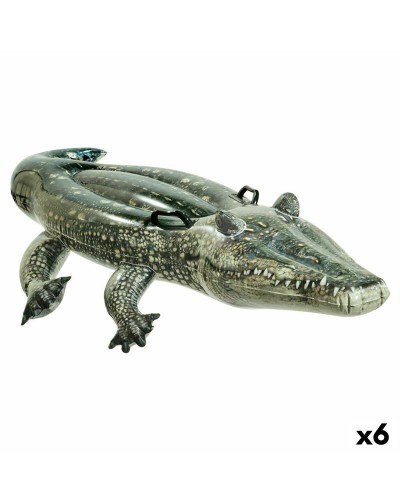 Aufblasbare Figur für Pool Intex Krokodil 86 x 20 x 170 cm (6 Stück)