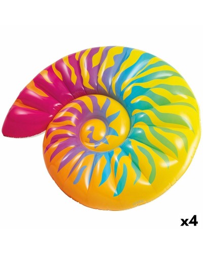 Intex Colchoneta Hinchable Concha - Set de 4 unidades - Piscina Mar
