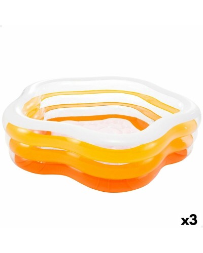 Intex Inflatable Kids Pool 460L - 185x53x180cm - 3 Units
