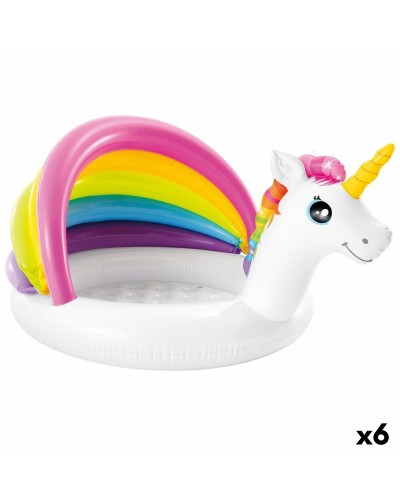 Intex Piscine Gonflable Licorne avec Tente - 102x69x127cm - Enfants
