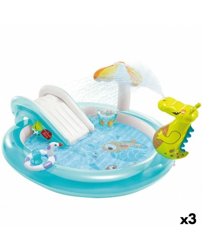 Intex Piscine Gonflable Crocodile 201x84x17cm - Aire de Jeux Enfants
