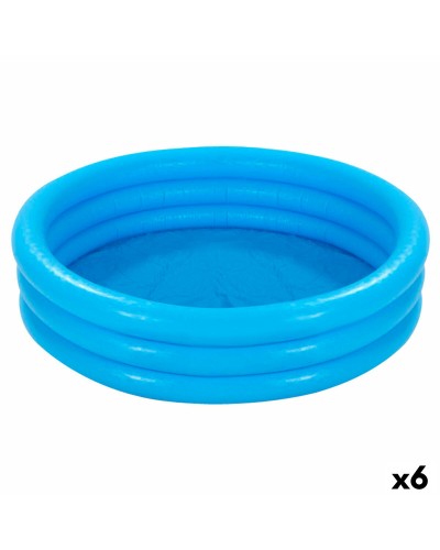 Intex Piscine Gonflable Anneaux Bleus 147x33cm 330L - Enfants
