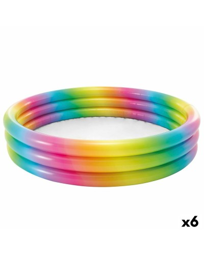 Puhallettava lasten kahluuallas Intex Monivärinen 330 L 147 x 33 x 147 cm (6 osaa)