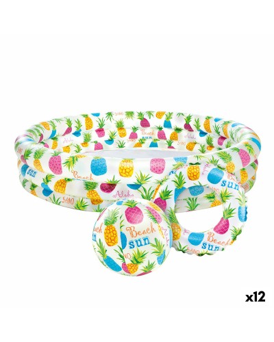 Intex Piscine Gonflable Ananas Enfants 132x28cm - 248L Amusement
