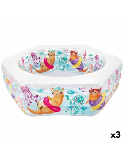 Piscine Gonflable Intex Acuario 510L - 191x61x178cm - Amusement Estival
