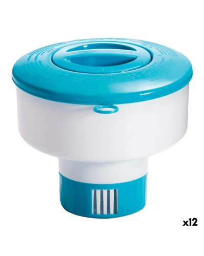 Intex - Distributeur Chlore Piscine 12 Unités - 17.8cm - Pastilles Chlore Longue Durée
