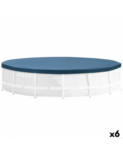 Couverture Piscine Intex Frame 305cm - Protection Bâche Imperméable
