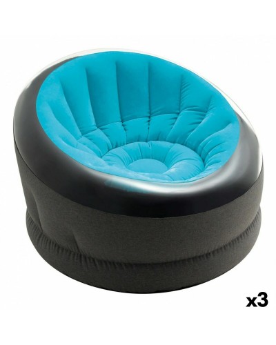 Opblaasbare stoel Intex EMPIRE 112 x 69 x 109 cm (3 Stuks)