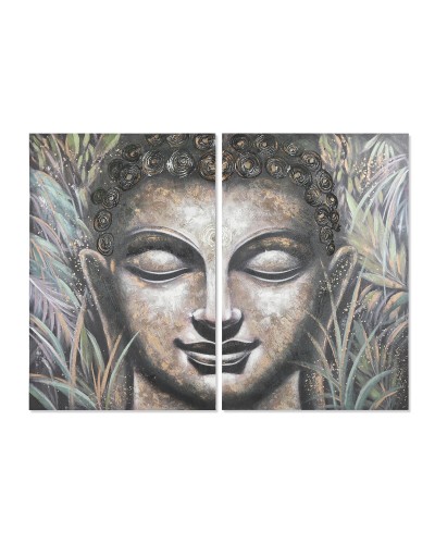 Dekorative Bilder ESPRIT Buddha Orientalisch, 2er-Set - 160 x 120 cm
