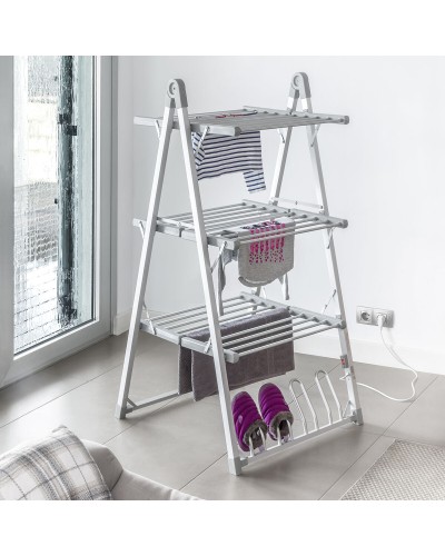 Opvouwbaar Elektrisch Kledingdroogrek Verayer InnovaGoods 30 Stangen