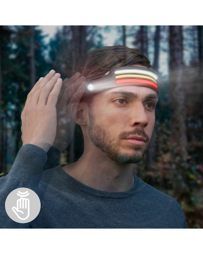 Laddningsbar och justerbar LED-pannlampa Recobright InnovaGoods