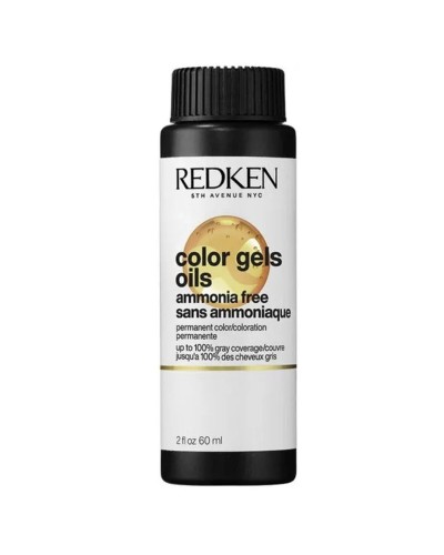 Redken Color Gels Oils 4.1 Castano Cenere: Tintura Permanente Professionale - 3x60ml

