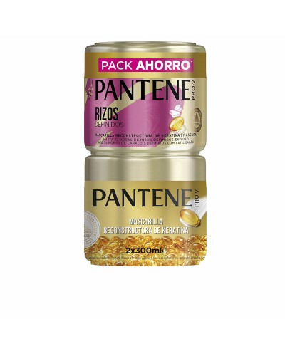 Pantene Maschera Capelli Ricci 2x300ml - Nutriente Anti Crespo
