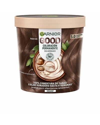 Garnier Good Hair Dye Natural Brown 5.0 - Perfect Coverage
