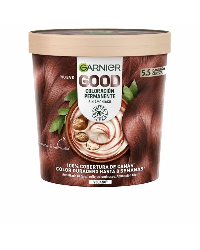 Garnier Good Permanente Haarfarbe Kastanie Kirsche 5.5 - Intensive Farbe
