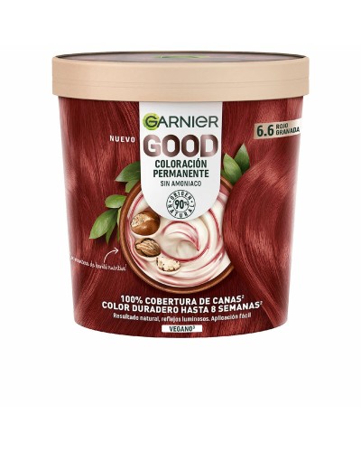 Garnier Good Tintura Permanente Nº 6.6 Rosso Intenso - Colore Brillante

