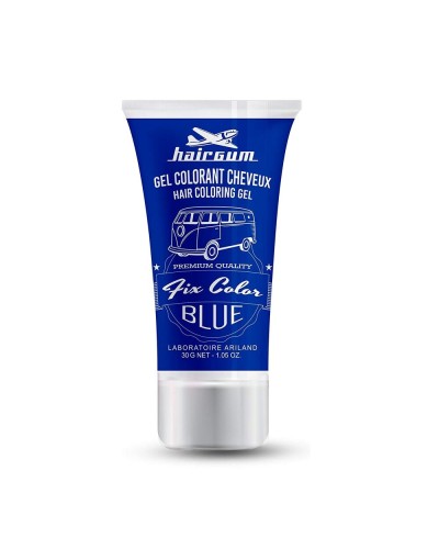 Hairgum Fix Color Gel Azurblau 30ml - Extra Starkes Haarfarben-Gel
