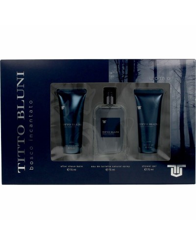 Titto Bluni Bosco Incantato - Cofanetto Profumo Uomo 3pz - Legnoso & Elegante
